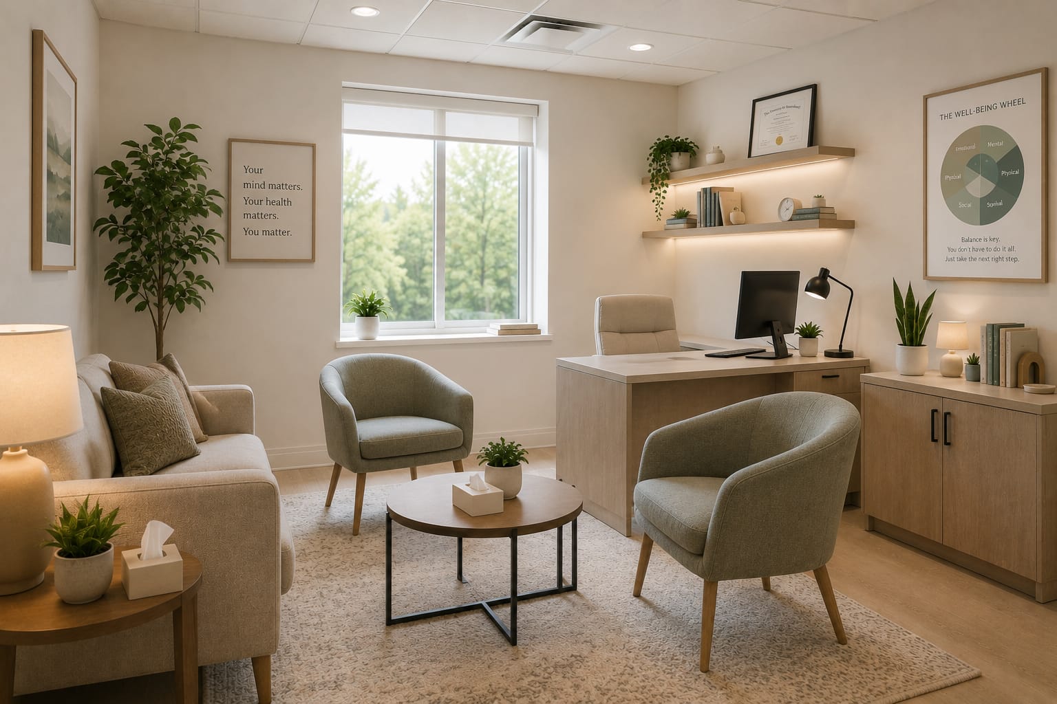 Modern Therapy Room in Liberty Village